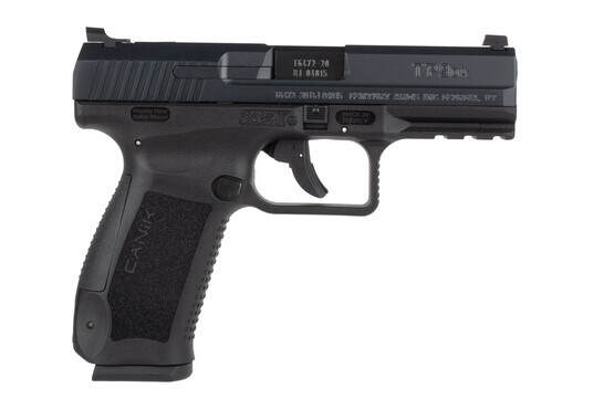 Canik TP9DA 9mm pistol features a double action trigger